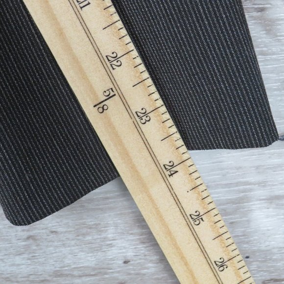 Anne Klein* Women's One Button Blazer Size 8 Brown/Hint of Tan‎ - Picture 11 of 11